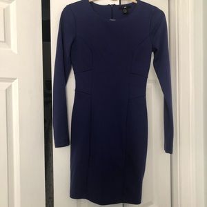 Royal Blue Business Attire Dress